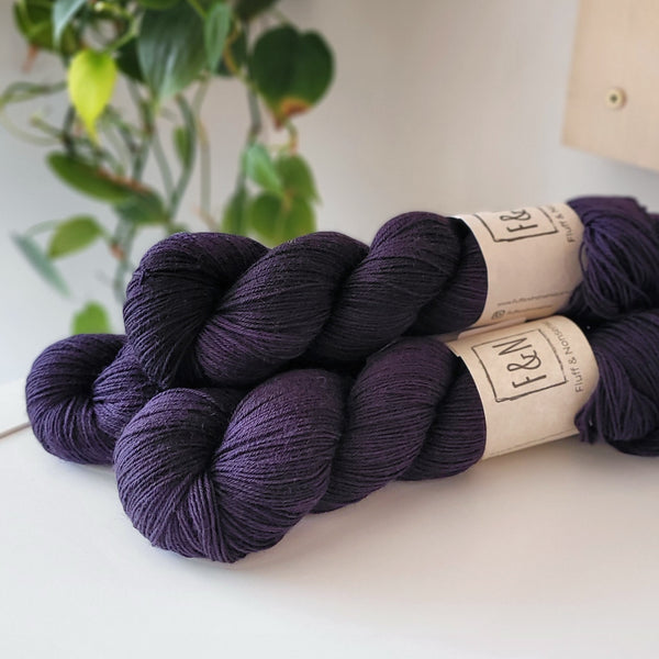 Fluff & Nonsense Platinum BFL Sock