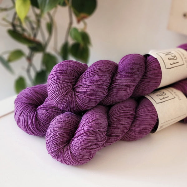 Fluff & Nonsense Platinum BFL Sock