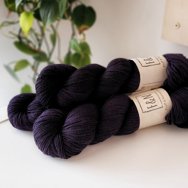 Fluff & Nonsense Platinum BFL Sock