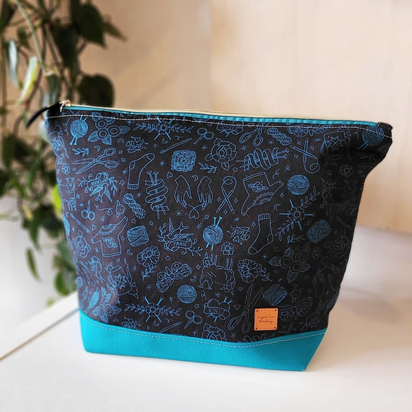 Large Zip Bags - Crystal Cat Stitchery