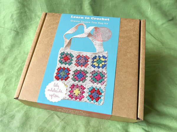Crochet Bag Kit - Granny Square