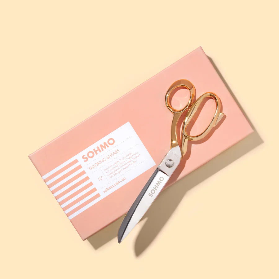 Sohmo Tailoring Shears - Large 10" Gold – Maker Maker