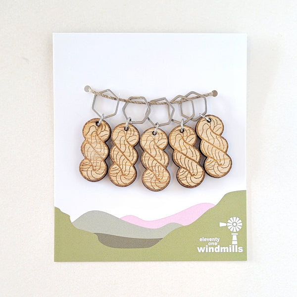 Skeinbow Stitch Markers - 111 Windmills