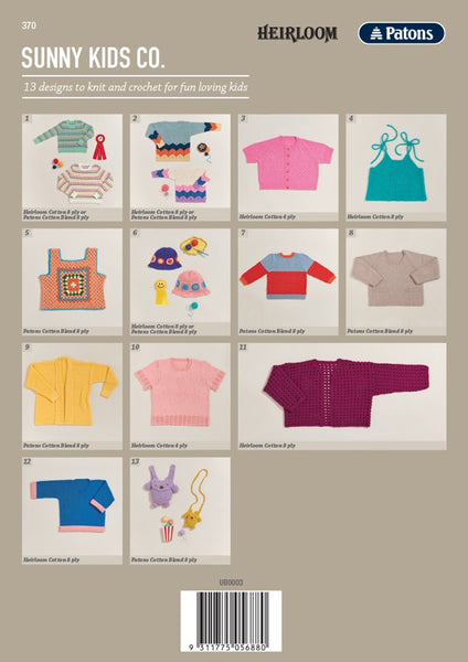 370 Sunny Kids Co. Booklet