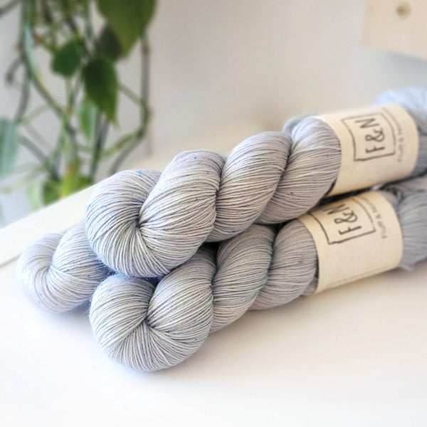 Fluff & Nonsense Platinum BFL Sock