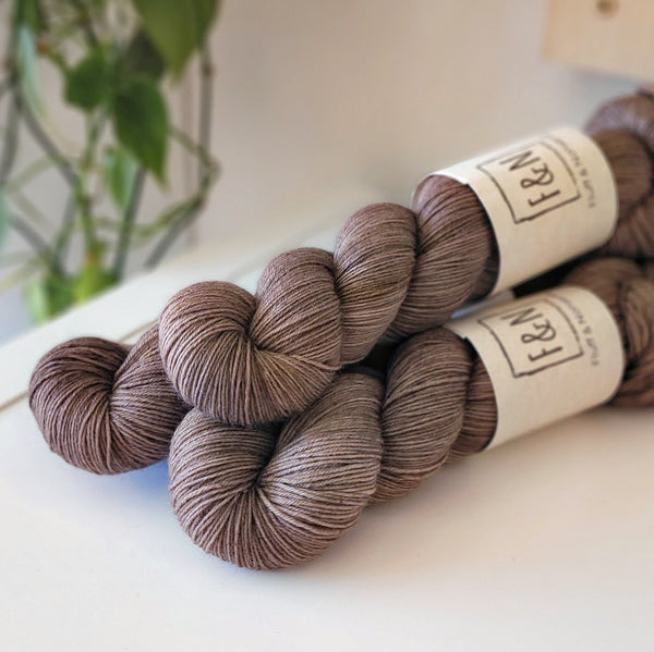 Fluff & Nonsense Platinum BFL Sock