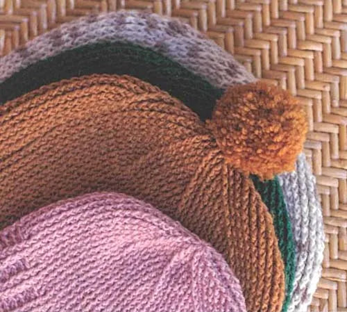Crocheted Hats and Mittens for Everyone