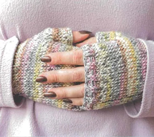 Crocheted Hats and Mittens for Everyone