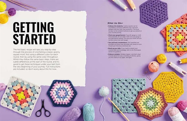 The Granny Square Crochet Bible