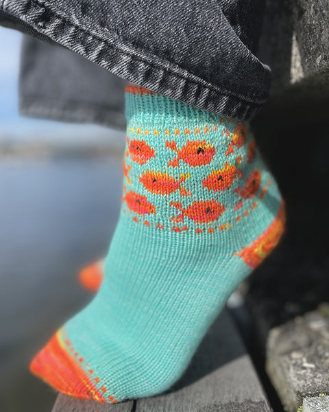 Joyful Colorwork Socks
