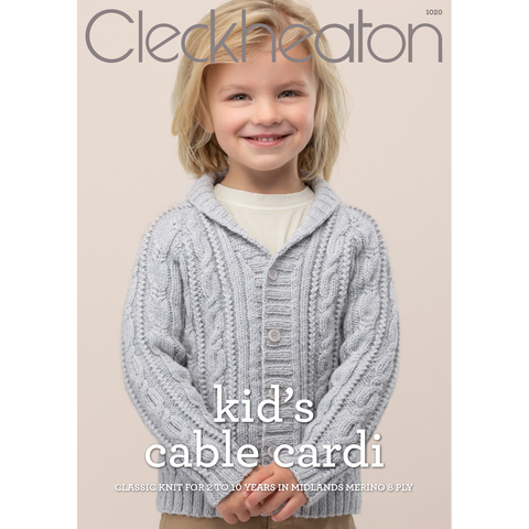 1020 Kid's Cable Cardi