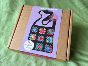 Crochet Bag Kit - Granny Square