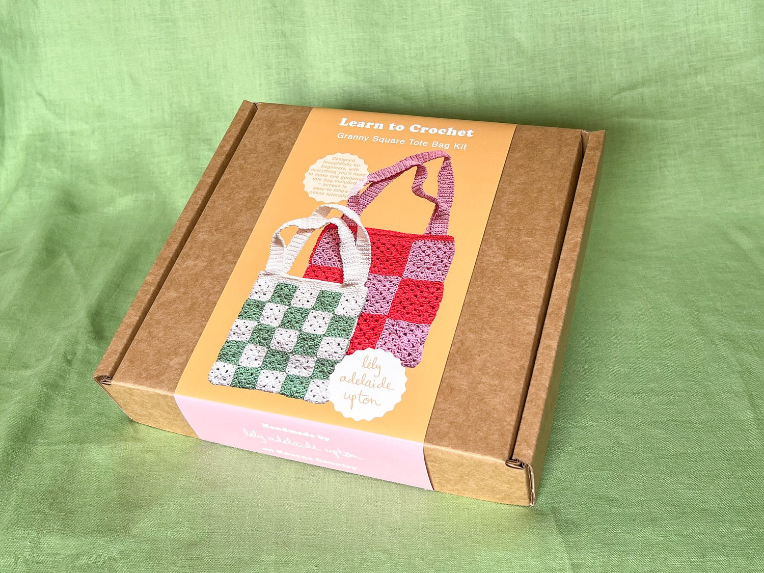 Crochet Bag Kit - Checkerboard