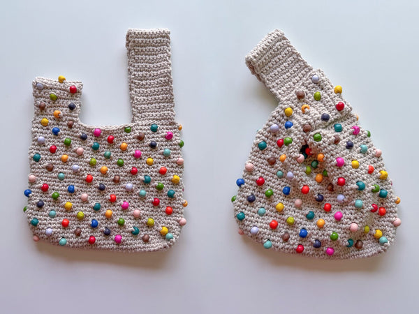 Crochet Bag Kit - Beaded Mosu Bag