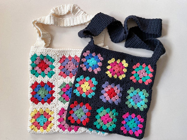Crochet Bag Kit - Granny Square