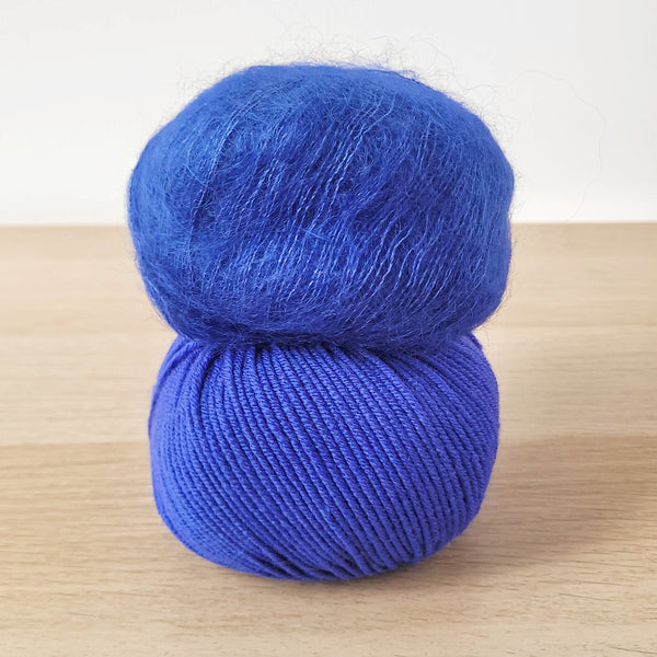 Mohair Cabled Beanie Kit