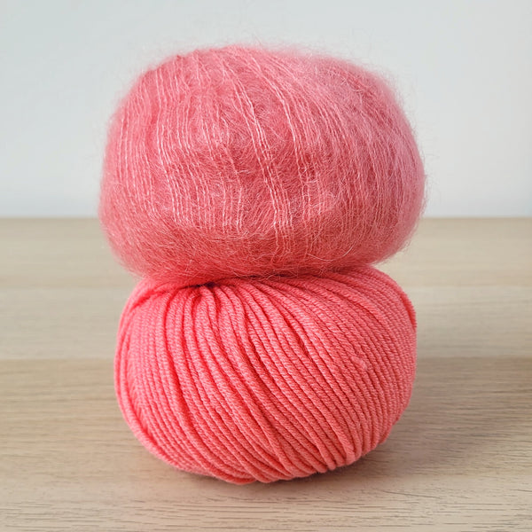 Mohair Cabled Beanie Kit