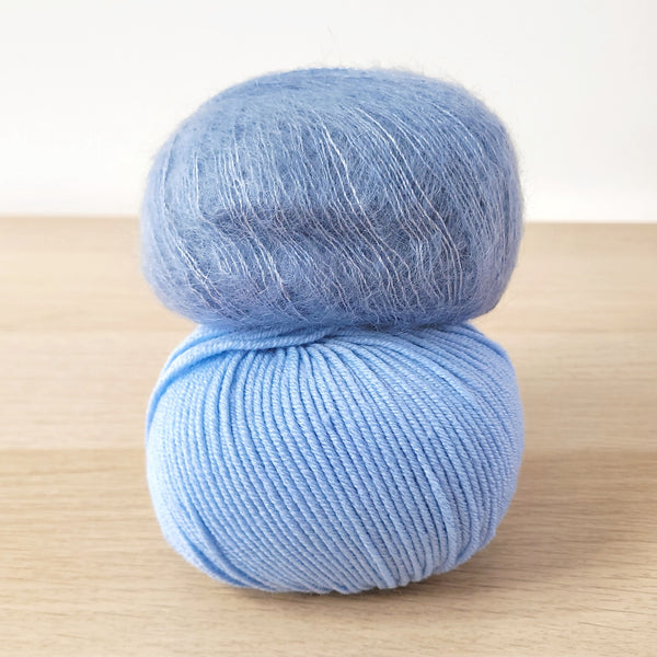 Mohair Cabled Beanie Kit