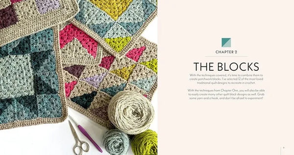 Patchwork Granny Square Blankets