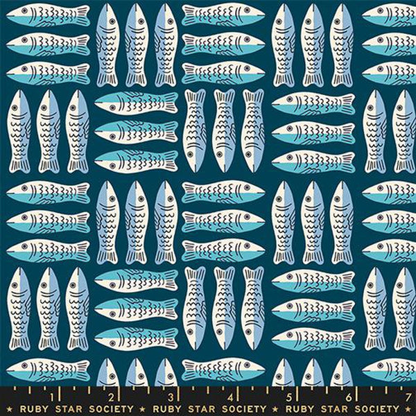 RSS 1800 Calico Sardines - Fat Quarters