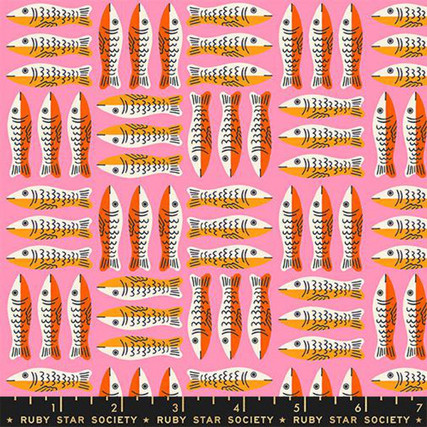 RSS 1800 Calico Sardines - Fat Quarters