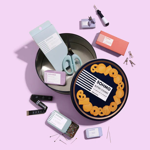 Sohmo Butter Cookies Sewing Tin