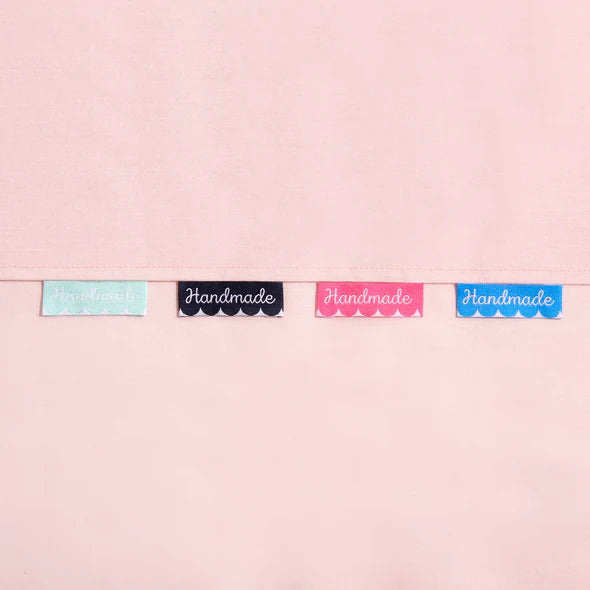 Sohmo Sew-In Labels - Handmade Scallop (end fold)