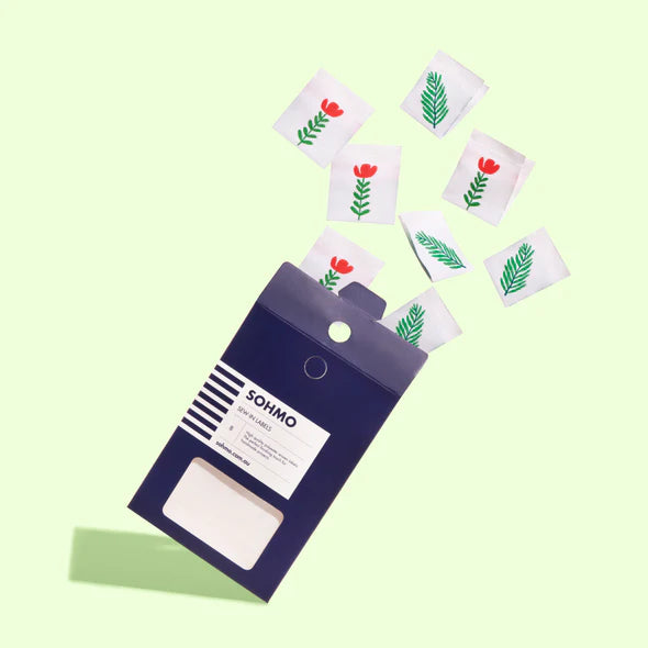 Sohmo Sew-In Labels - Foliage
