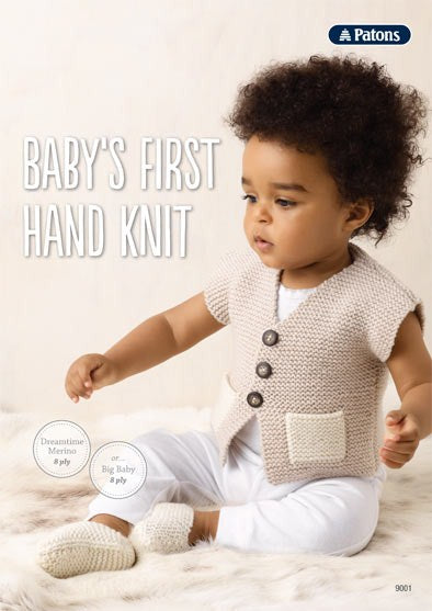 9001 Baby's First Hand Knit Pattern