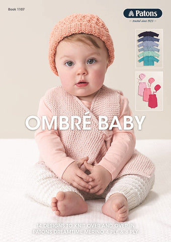 1107 Ombré Baby Booklet