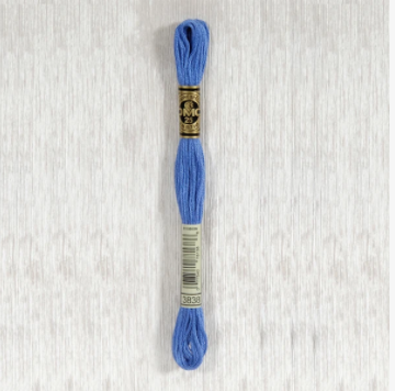 DMC 6 Strand Cotton Embroidery Floss / 30 Medium Light Blueberry