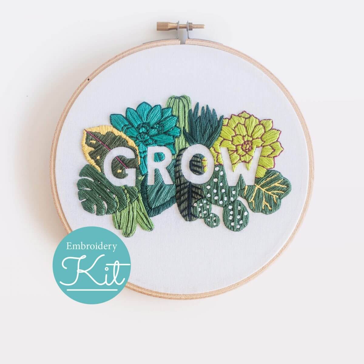 Grow Embroidery Kit