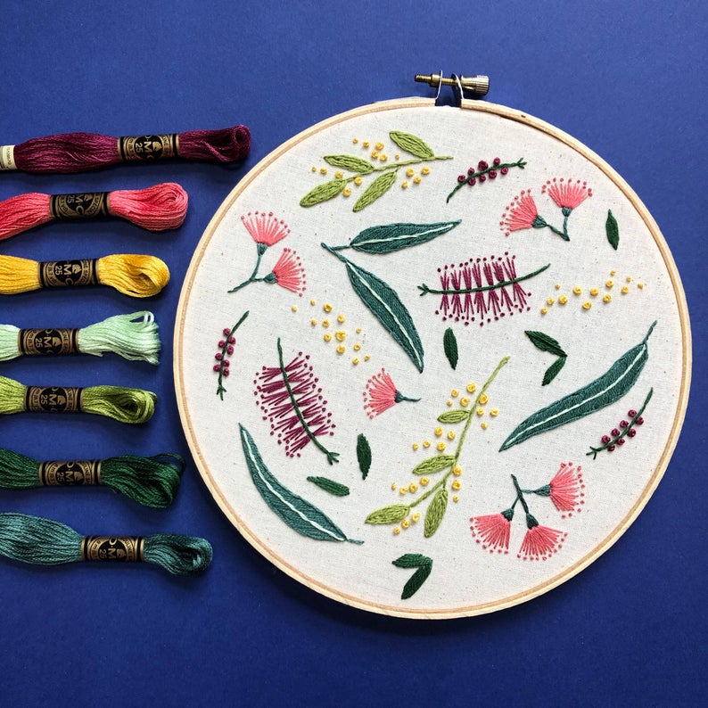 Embroidery Kit - Native Scatter